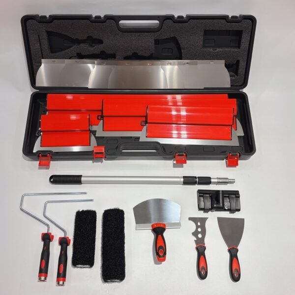 Compound Roller & Skimming Blade Set-80 With Plastic Carry Case - Image 2