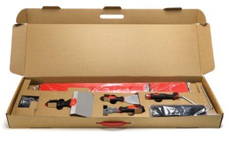 Fiber carton kit of Compound Roller & Skimming tools - Image 2